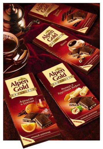 Alpenski čokoladni sastav