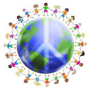 Simboli svijeta. Dove kao simbol mira